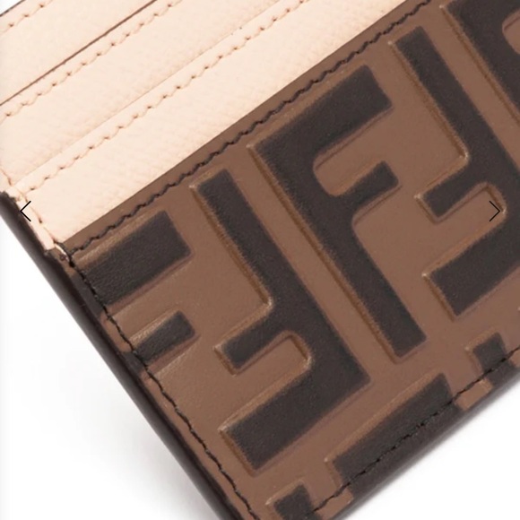 Fendi card holder FF Motfi calfskin leather NWB - Picture 2 of 9